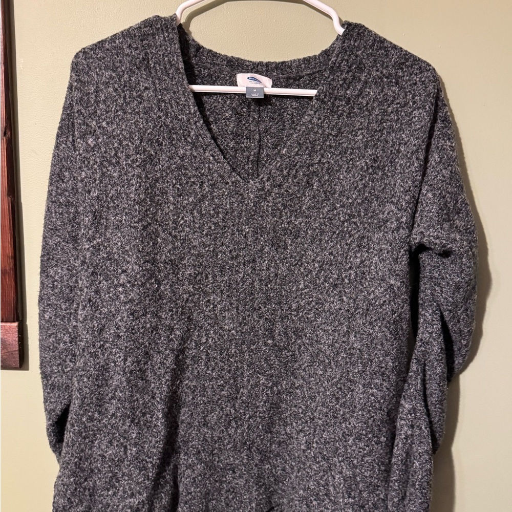Old Navy Charcoal Knit Sweater